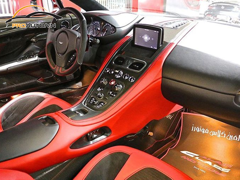 Lắp Cảm Biến Áp Suất Lốp Cho Xe Aston Martin One-77