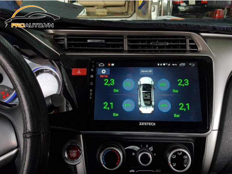 Lắp Cảm Biến Áp Suất Lốp Cho Xe Kia Optima