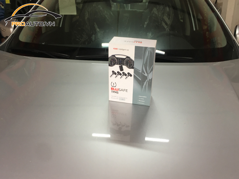 Lắp Cảm Biến Áp Suất Lốp Cho Xe Mitsubishi Pajero Sport