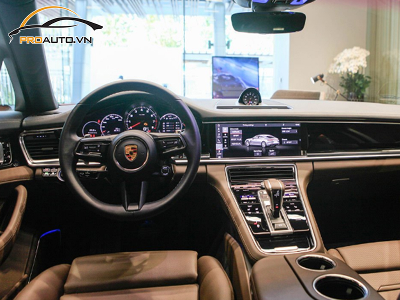 Lắp Cảm Biến Áp Suất Lốp Cho Xe Porsche Panamera