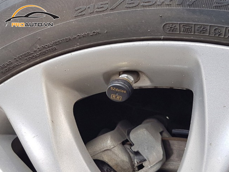 Lắp Cảm Biến Áp Suất Lốp Cho Xe Lexus RX 350