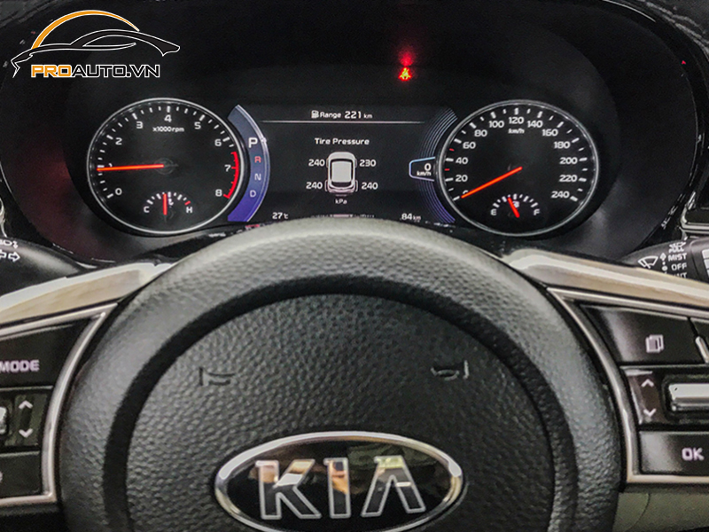 Lắp Cảm Biến Áp Suất Lốp Cho Xe Kia Rondo