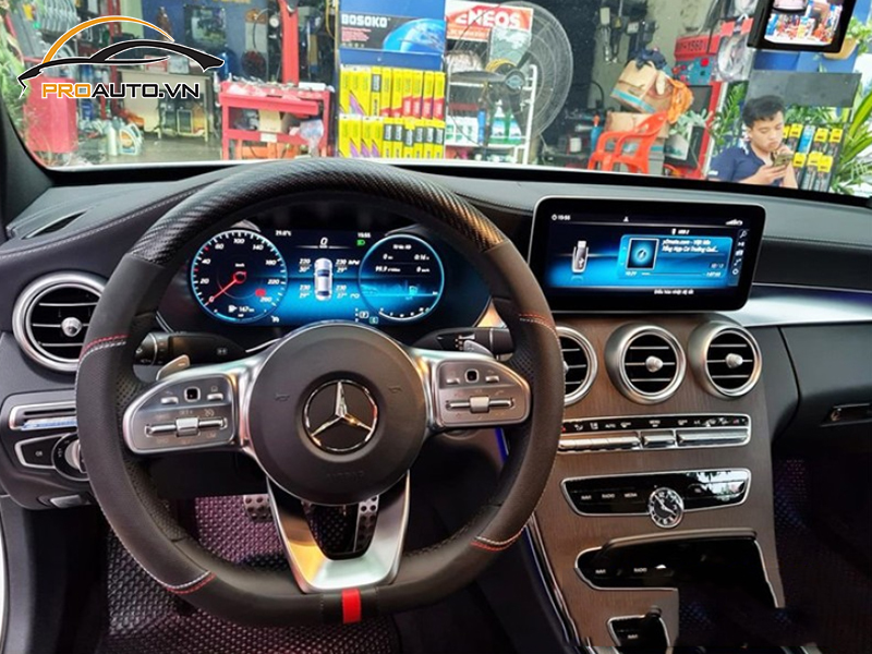 Lắp Cảm Biến Áp Suất Lốp Cho Xe Mercedes Benz S-Class-Long