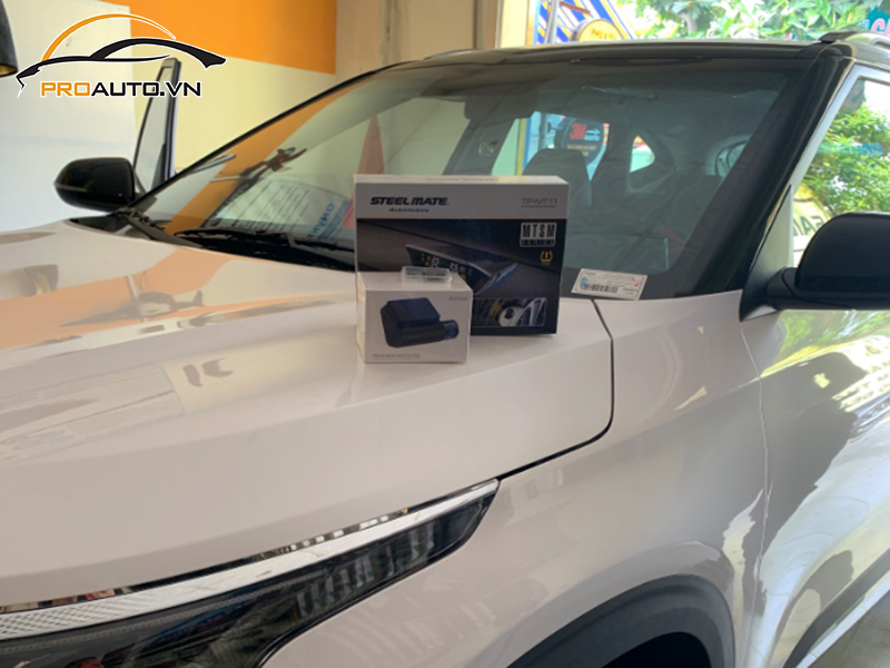 Lắp Cảm Biến Áp Suất Lốp Cho Xe Kia Soluto - Ảnh 2