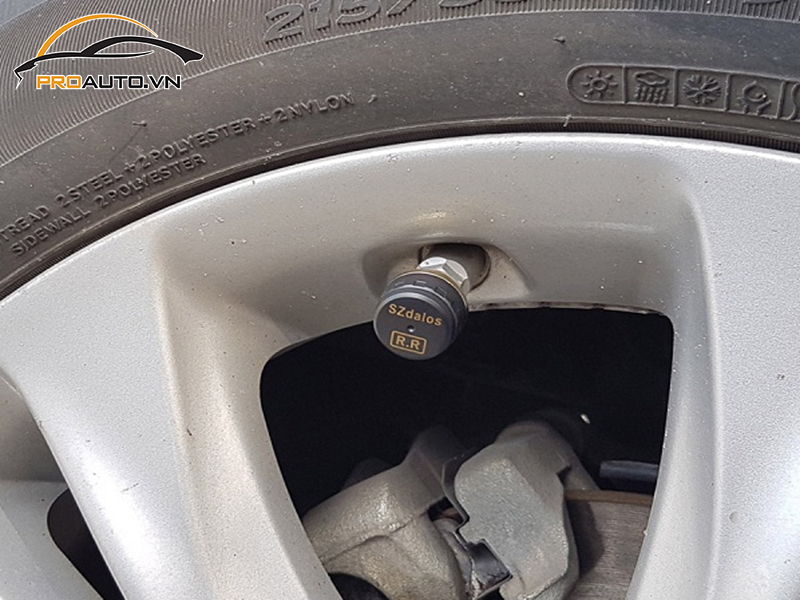 Lắp Cảm Biến Áp Suất Lốp Cho Xe Kia Soluto