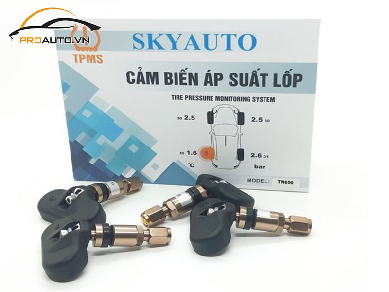 Lắp Cảm Biến Áp Suất Lốp Cho Xe Kia Soluto