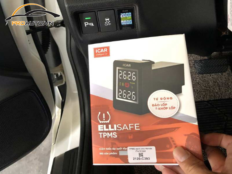 Lắp Cảm Biến Áp Suất Lốp Cho Xe Suzuki Swift