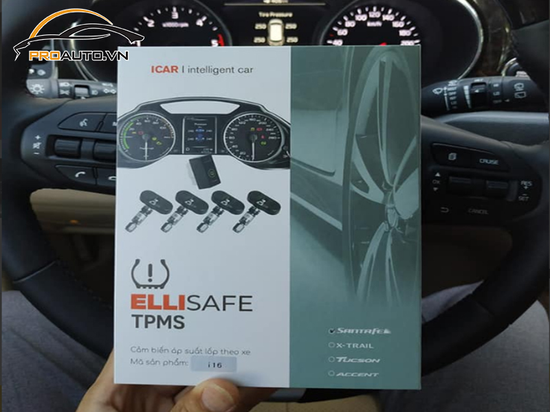 Lắp Cảm Biến Áp Suất Lốp Cho Xe Suzuki Swift