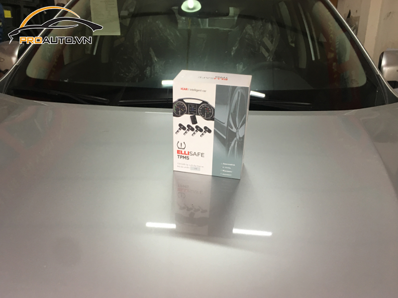 Lắp Cảm Biến Áp Suất Lốp Cho Xe Nissan Terra