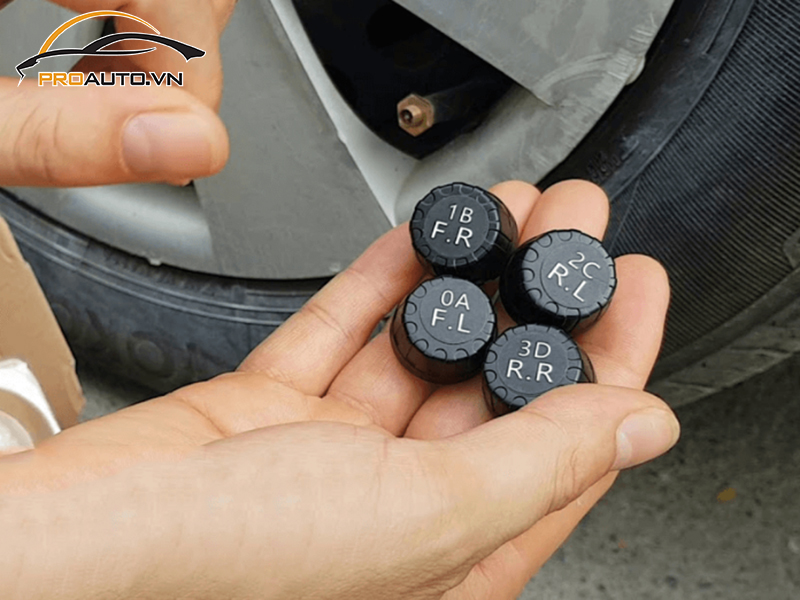 Lắp Cảm Biến Áp Suất Lốp Cho Xe Ford Tourneo