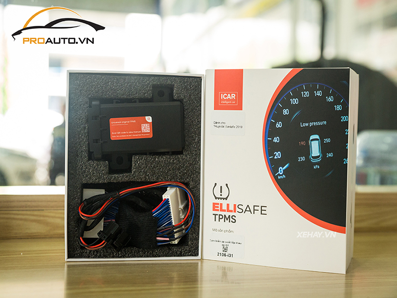 Lắp Cảm Biến Áp Suất Lốp Cho Xe Chevrolet Trailblazer