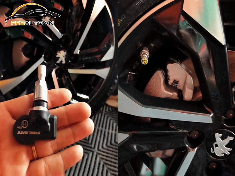Lắp Cảm Biến Áp Suất Lốp Cho Xe Peugeot Traveller