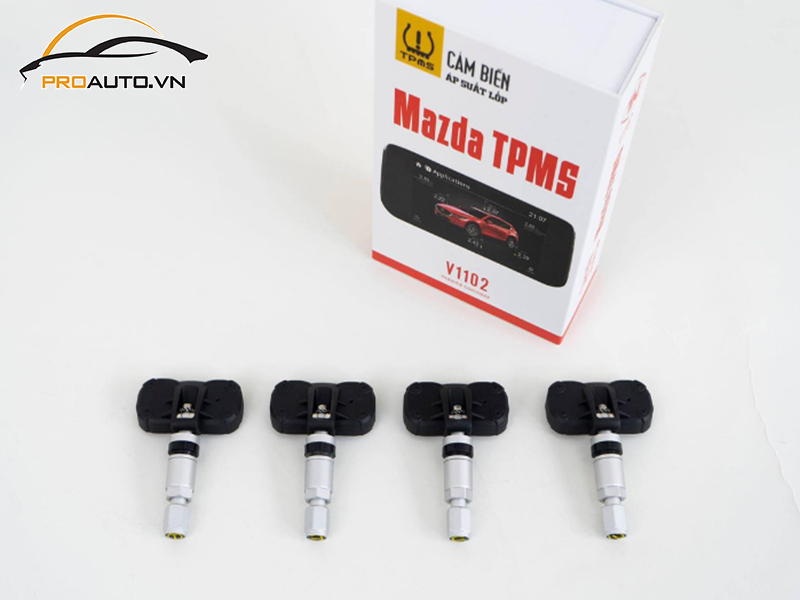 Lắp Cảm Biến Áp Suất Lốp Cho Xe Nissan Urvan