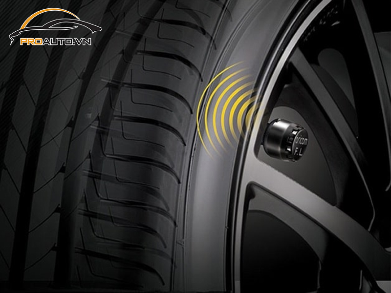 Lắp Cảm Biến Áp Suất Lốp Cho Xe Nissan Urvan