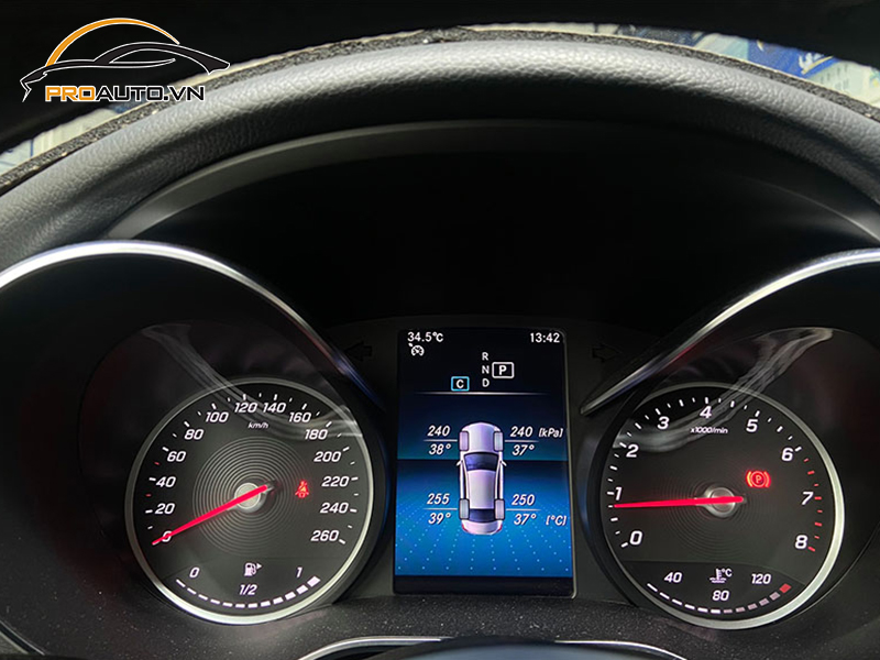 Lắp Cảm Biến Áp Suất Lốp Cho Xe Mercedes Benz V-Class