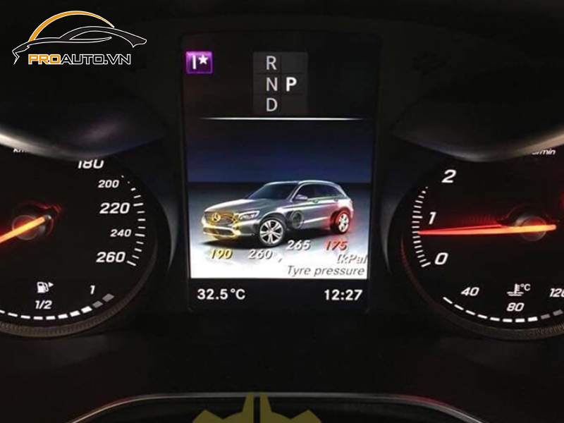 Lắp Cảm Biến Áp Suất Lốp Cho Xe Mercedes Benz V-Class