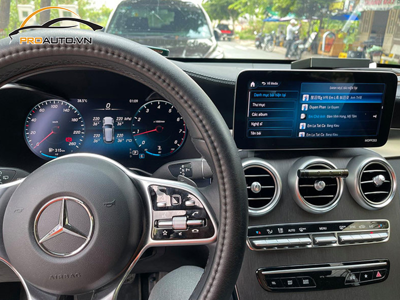 Lắp Cảm Biến Áp Suất Lốp Cho Xe Mercedes Benz V-Class