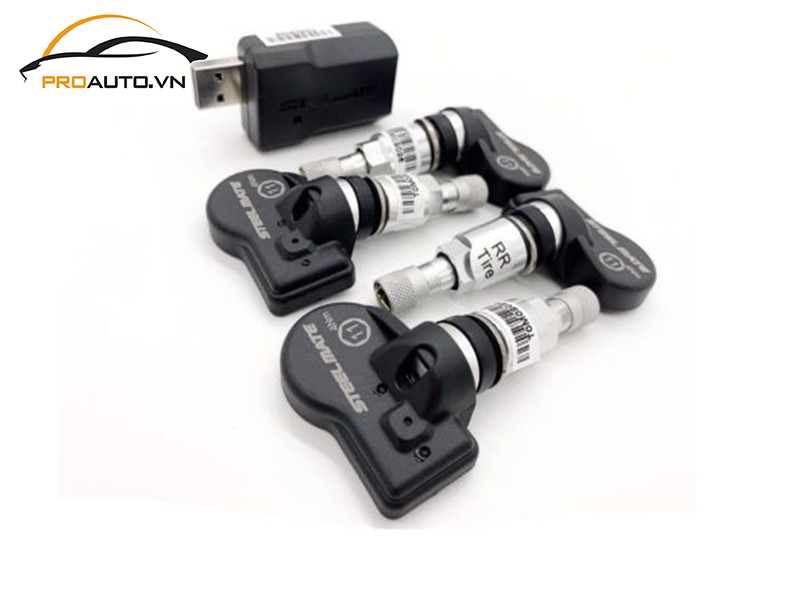 Lắp cảm biến áp suất lốp cho xe Toyota Vios