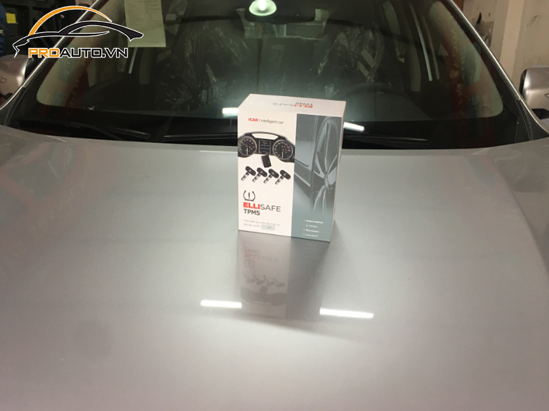 Lắp Cảm Biến Áp Suất Lốp Cho Xe Suzuki Vitara