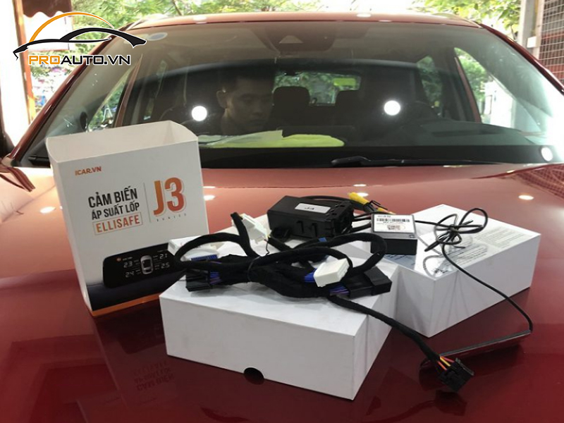 Lắp Cảm Biến Áp Suất Lốp Cho Xe Suzuki Vitara