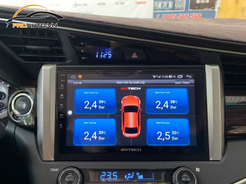 Lắp Cảm Biến Áp Suất Lốp Cho Xe Subaru WRX