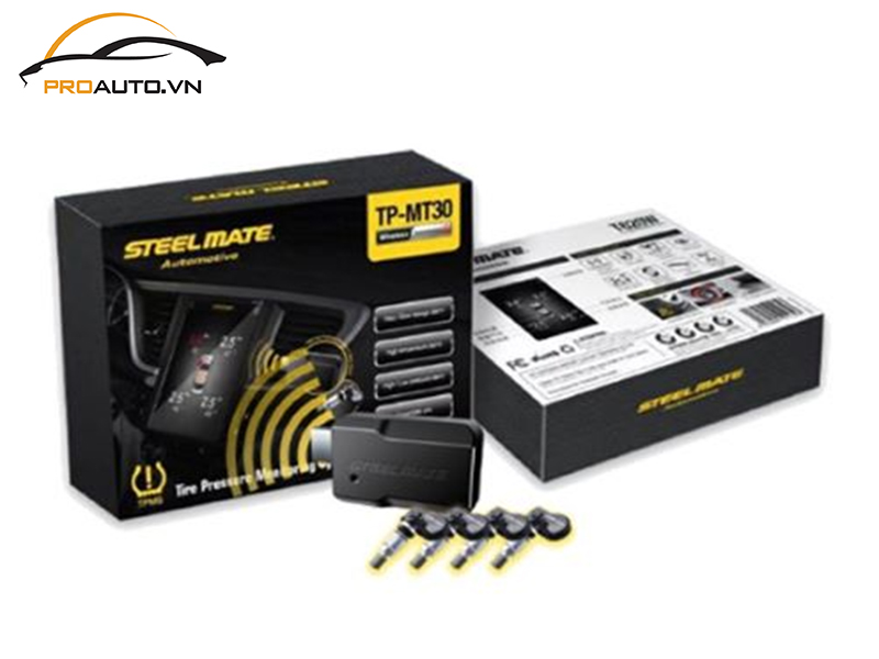 Lắp cảm biến áp suất lốp cho xe Toyota Wigo