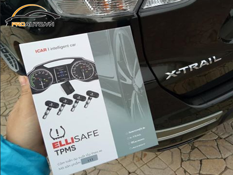Lắp Cảm Biến Áp Suất Lốp Cho Xe Nissan X-Trail