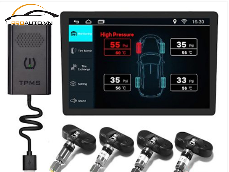 Lắp Cảm Biến Áp Suất Lốp Cho Xe Jaguar XE
