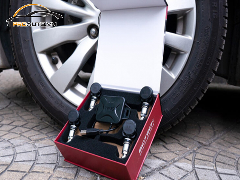 Lắp Cảm Biến Áp Suất Lốp Cho Xe Jaguar XE
