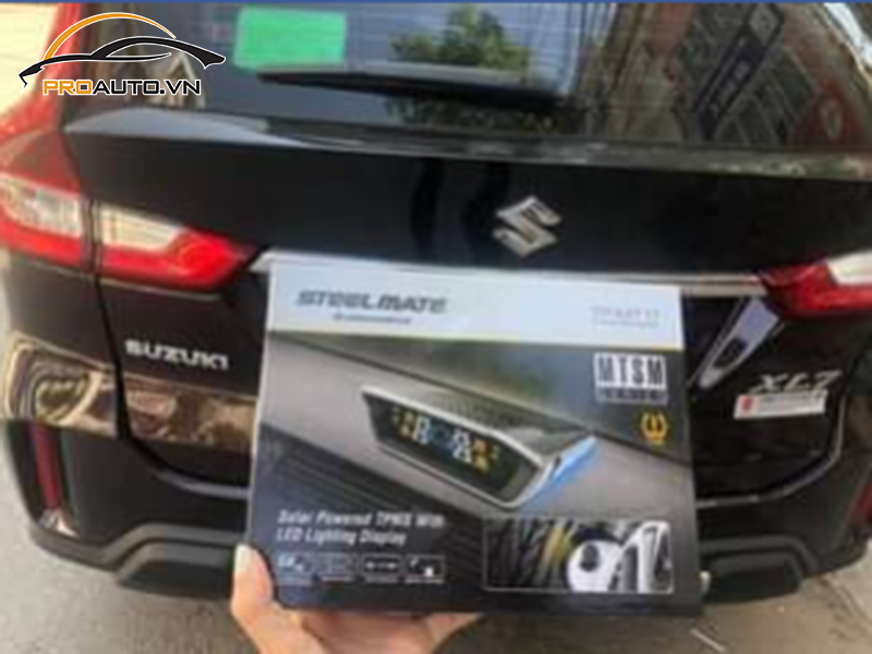 Lắp Cảm Biến Áp Suất Lốp Cho Xe Suzuki XL7