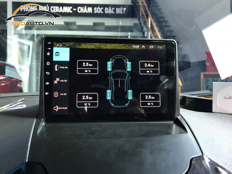 Lắp Cảm Biến Áp Suất Lốp Cho Xe Subaru XV