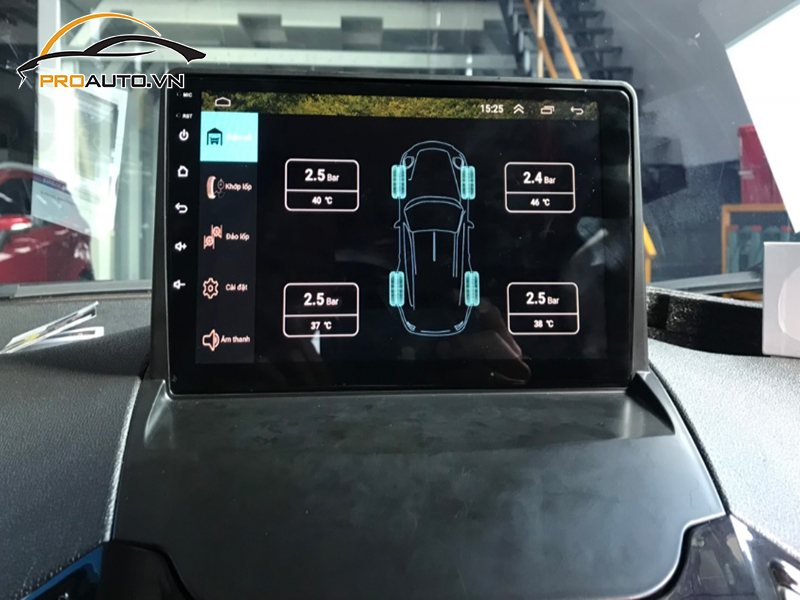 Lắp Cảm Biến Áp Suất Lốp Cho Xe Mitsubishi Xpander Cross