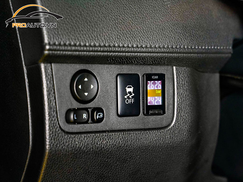 Lắp Cảm Biến Áp Suất Lốp Cho Xe Mitsubishi Zinger