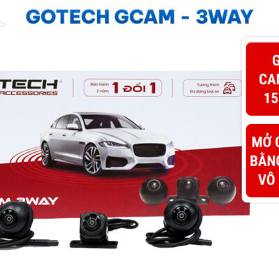 Camera 3 mắt ô tô Gotech GCam