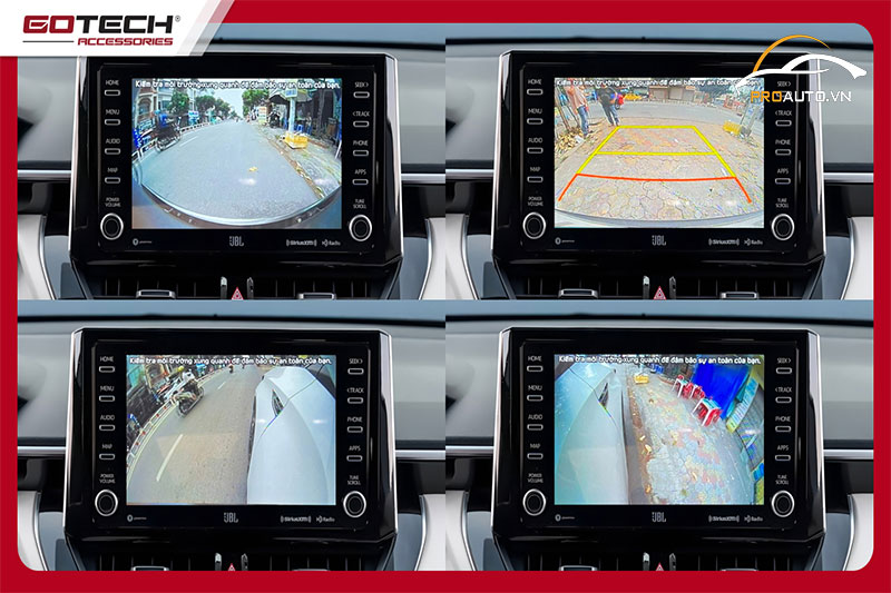 Camera 3 mắt Gotech hoạt động với cơ chế tự động