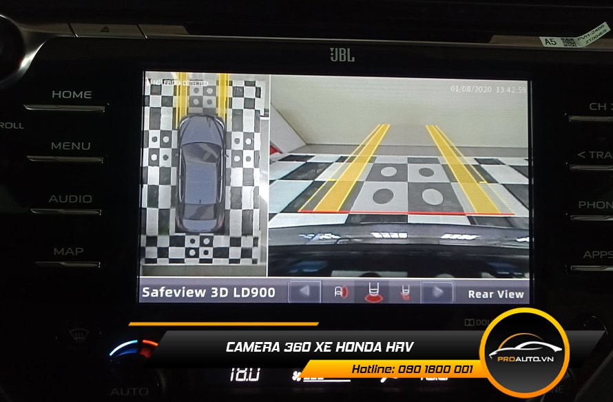 Camera 360 xe Honda HRV