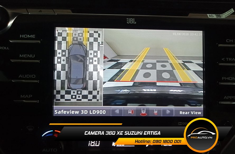 Camera 360 xe Suzuki Ertiga