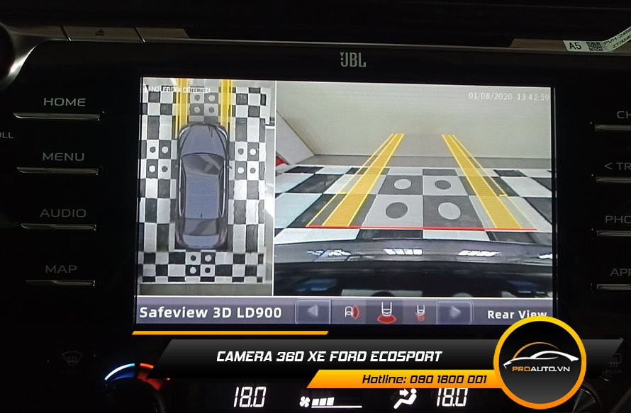 Camera 360 xe Ford Ecosport