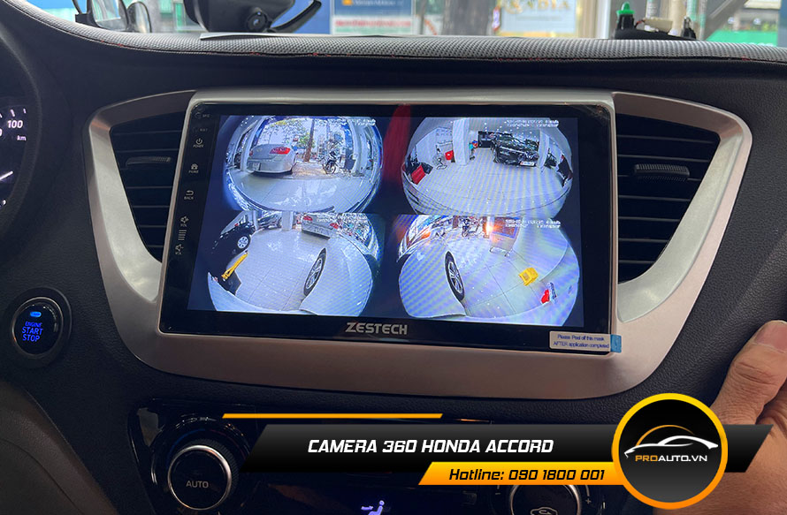 Camera 360 xe Honda Accord