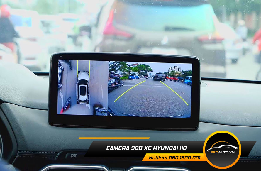 Camera 360 xe Hyundai i10