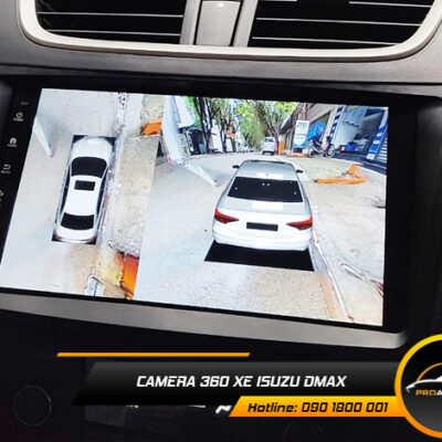 camera 360 xe isuzu dmax 1