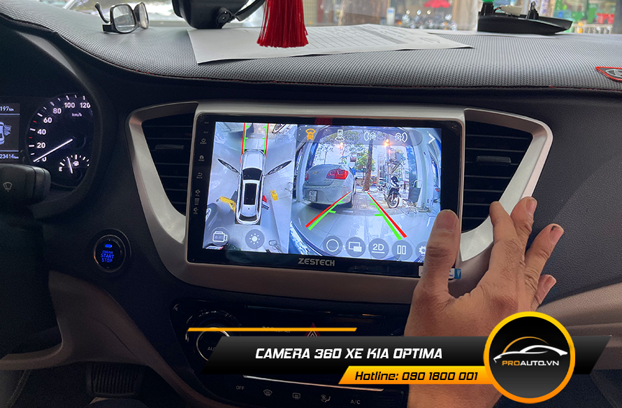 camera 360 xe kia optima