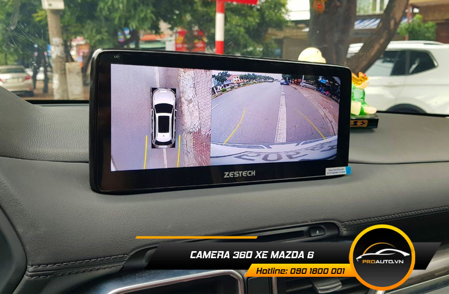 Camera 360 xe Mazda 6