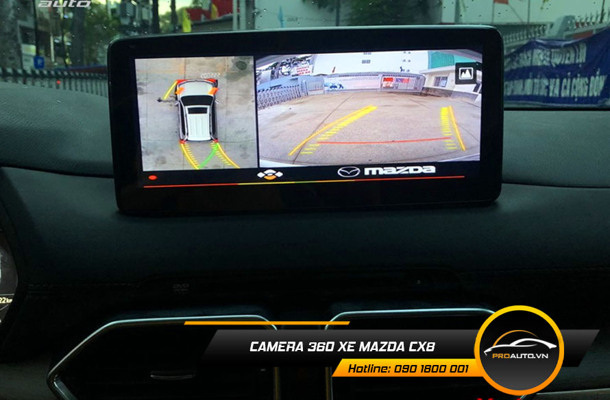 Camera 360 xe Mazda Cx8