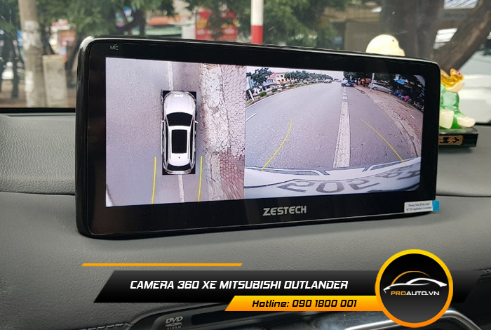 camera 360 xe mitsubishi outlander