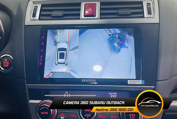 camera 360 xe subaru outback