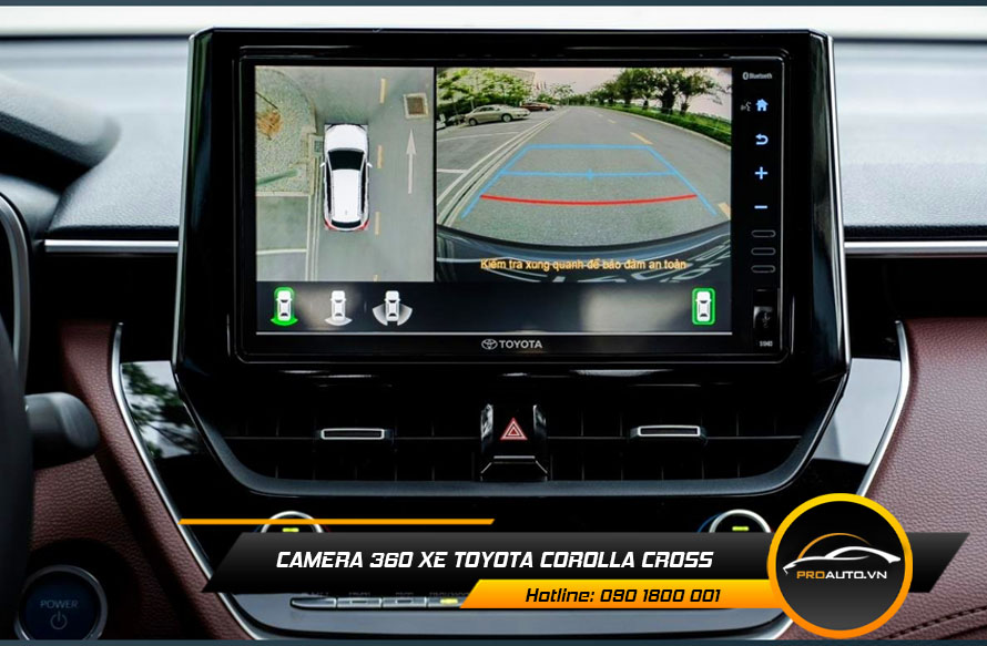 camera 360 xe toyota corolla cross