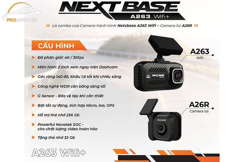 Camera A263 Wifi và A26R