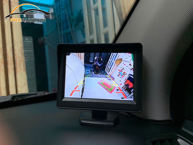 Camera Cập Lề Xe Ford Fiesta - Ảnh 2