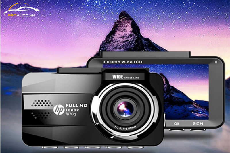 Camera hành trình ô tô xe Toyota Vios thương hiệu HP